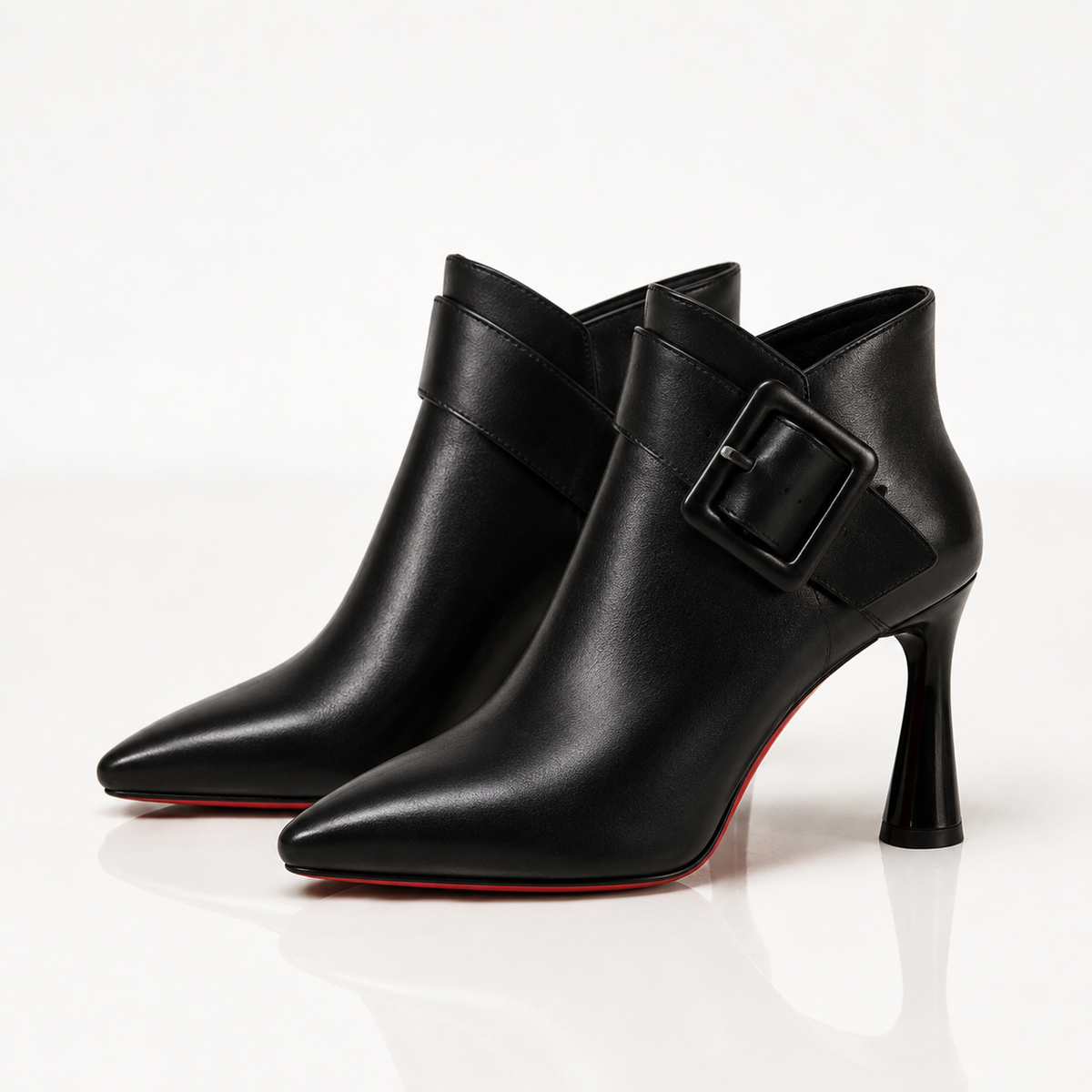 Margot ankle boots in black, pair view