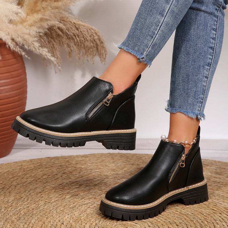 Aubrey | Elegant Orthopedic Ankle Boots