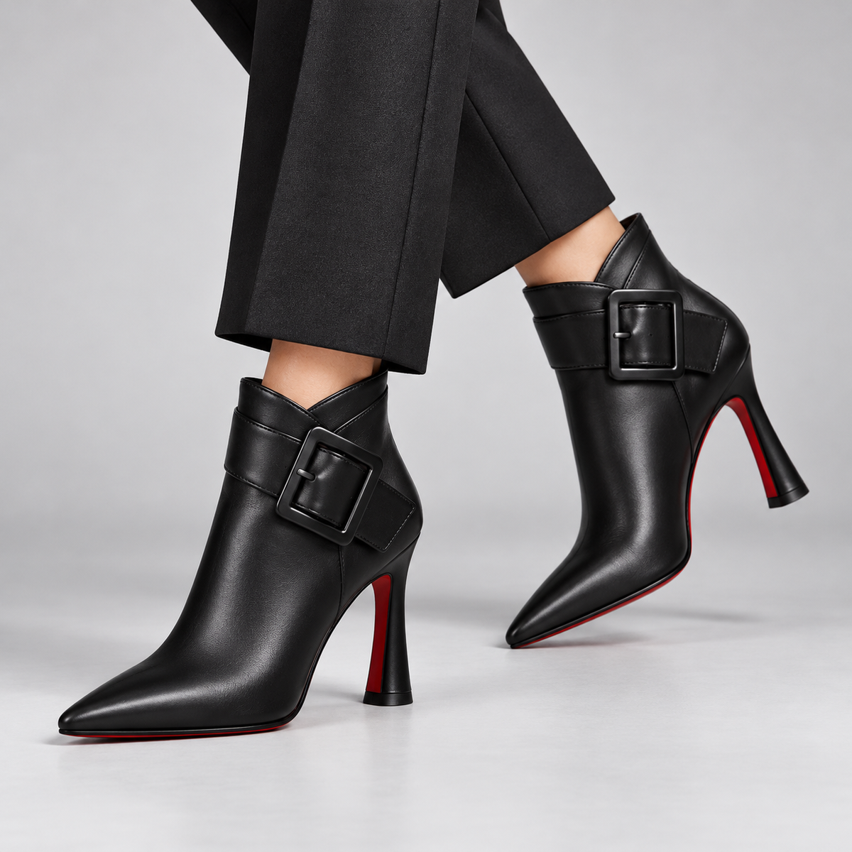 Margot leather ankle boots lifestyle