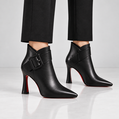 Margot leather ankle boots outfit