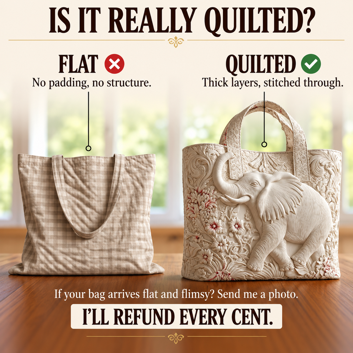 Artisanal Bag - Elephant