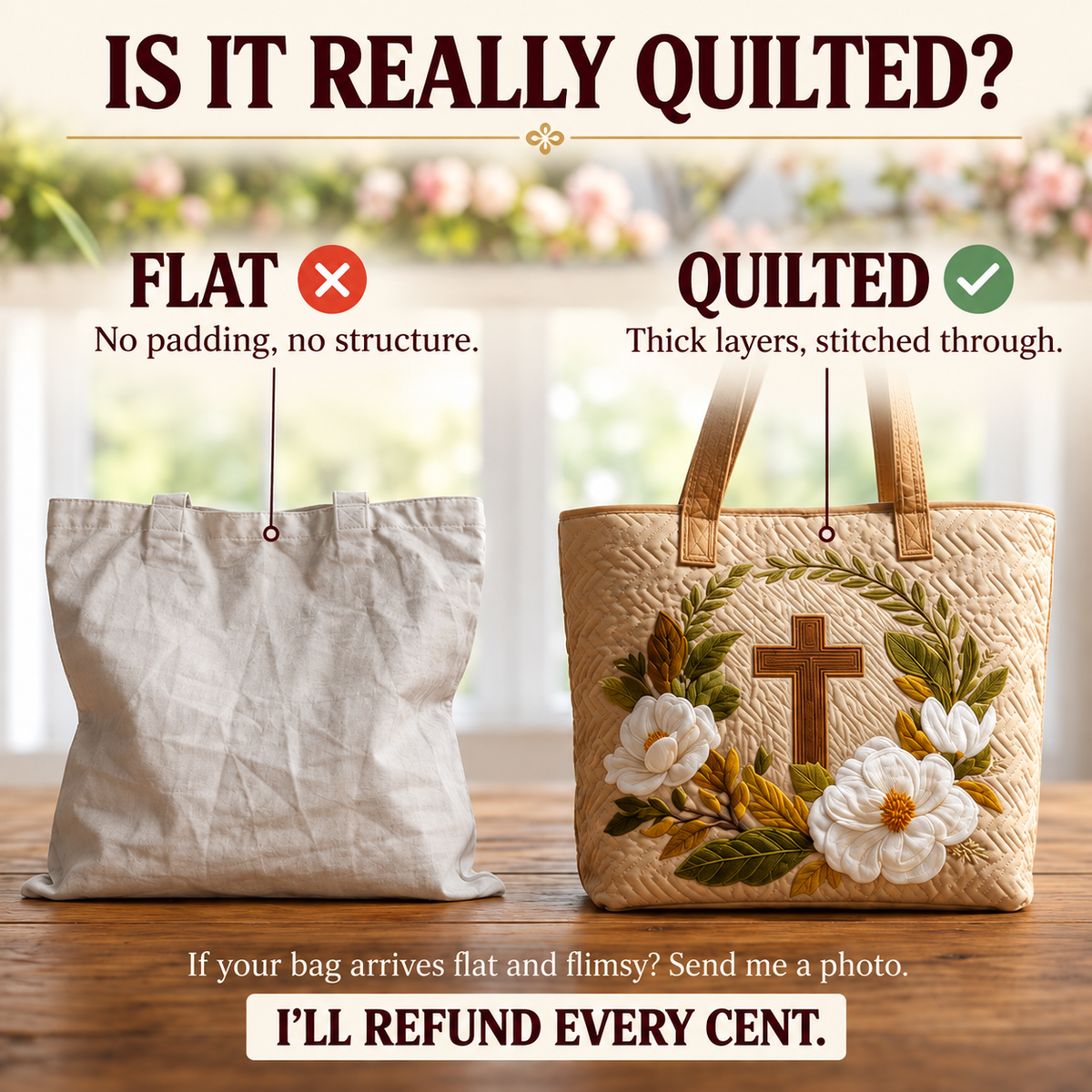 Artisanal Bag - Sacred Cross