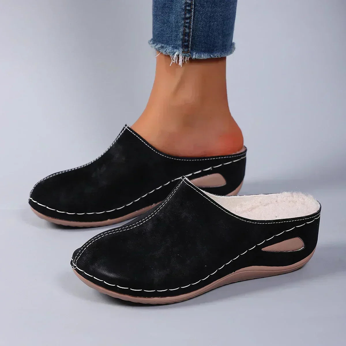 Shirley ergonomic comfort slippers, additional view