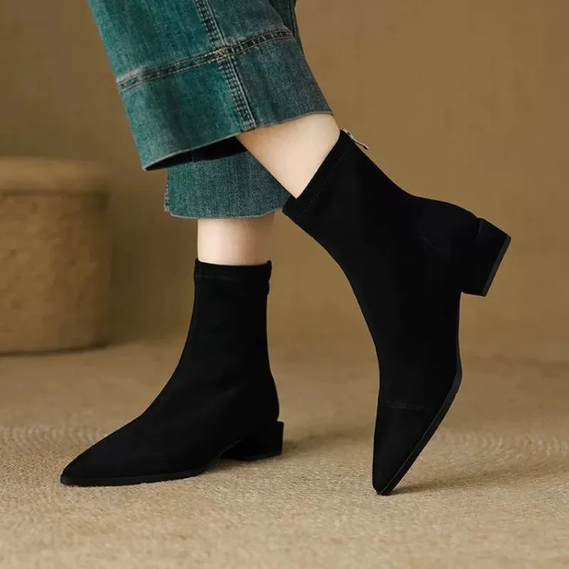 Tina | Elegant Comfort Heel Boots