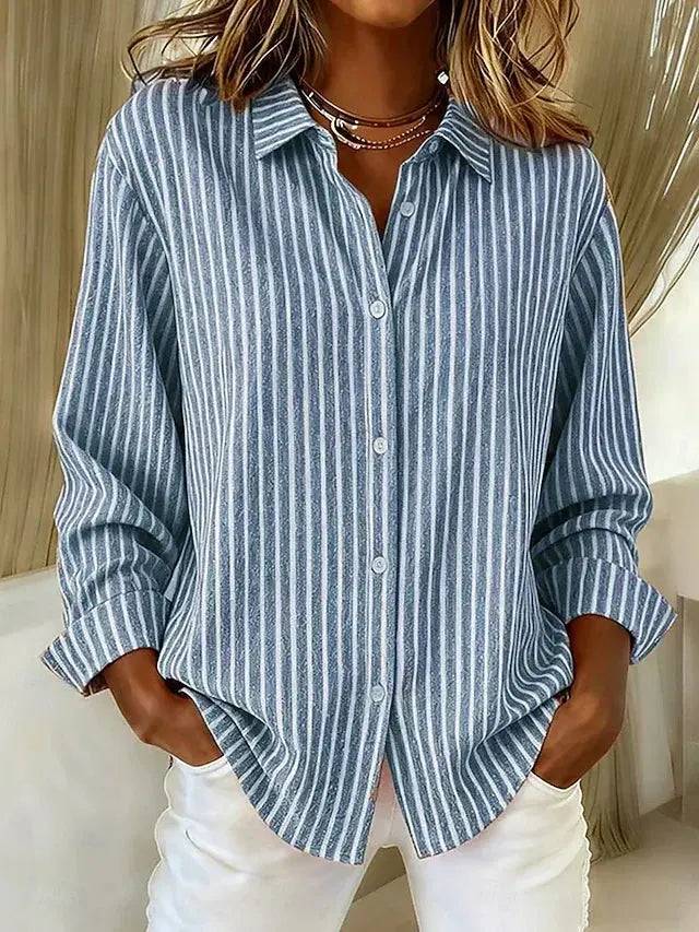 Jolene | Relaxed Striped Blouse